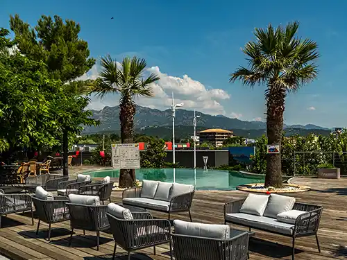 piscine petit camping Porto Vecchio Corse